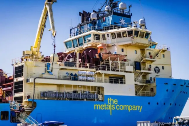 The Metals Company to apply for deep sea exploration license under US legislation