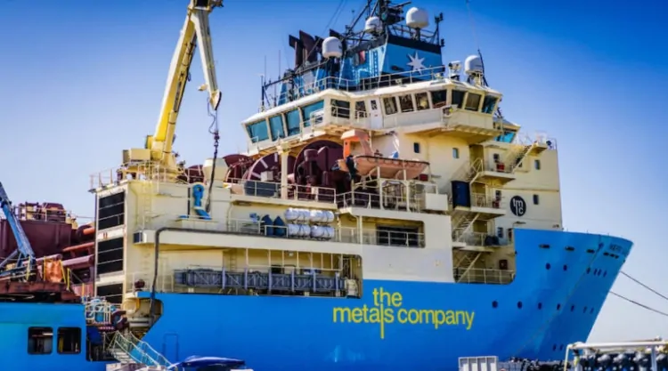 The Metals Company to apply for deep sea exploration license under US legislation